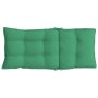 Cojines de silla con respaldo alto 2 uds tela Oxford verde en Decoración | Comprar online en Foru.es