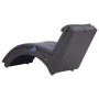 Diván de masaje con almohada de cuero sintético gris de vidaXL, Divanes - Ref: Foro24-281348, Precio: 247,41 €, Descuento: %