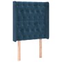 Cama box spring colchón y LED terciopelo azul oscuro 80x200 cm de vidaXL, Camas y somieres - Ref: Foro24-3139713, Precio: 313...