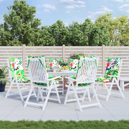 Cojines de silla con respaldo alto 6 uds tela Oxford multicolor en Decoración | Comprar online en Foru.es