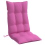 Cojines para silla con respaldo alto 4 uds tela Oxford rosa en Decoración | Comprar online en Foru.es
