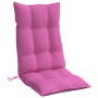 Cojines para silla con respaldo alto 6 uds tela Oxford rosa en Decoración | Comprar online en Foru.es