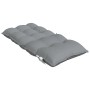 Cojines para silla con respaldo bajo 2 uds tela Oxford gris en Decoración | Comprar online en Foru.es