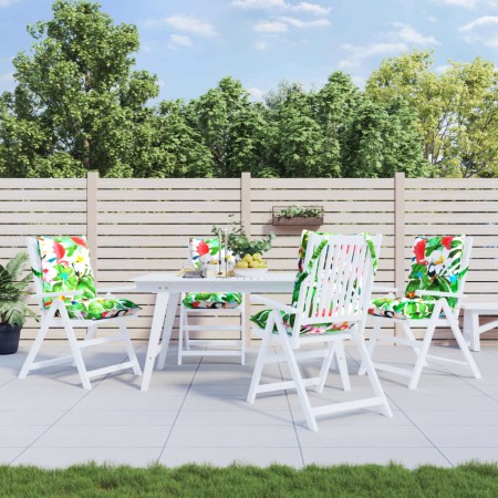 Cojines para silla respaldo bajo 4 uds tela Oxford multicolor en Decoración | Comprar online en Foru.es