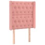Cama box spring colchón y LED terciopelo rosa 80x200 cm de vidaXL, Camas y somieres - Ref: Foro24-3139714, Precio: 349,91 €, ...