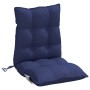 Cojines de silla de respaldo bajo 2 uds tela azul marino en Decoración | Comprar online en Foru.es