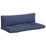 Cojines para muebles de palets 2 uds tela Oxford azul marino en Decoración | Comprar online en Foru.es