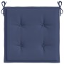 Cojines para muebles palets 4 uds tela azul marino 40x40x4 cm en Decoración | Comprar online en Foru.es