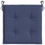 Cojines para muebles palets 6 uds tela azul marino 40x40x4 cm en Decoración | Comprar online en Foru.es