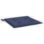 Cojines para muebles palets 4 uds tela azul marino 50x50x4 cm en Decoración | Comprar online en Foru.es