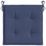 Cojines para muebles palets 4 uds tela azul marino 50x50x4 cm en Decoración | Comprar online en Foru.es