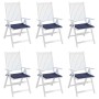 Cojines para muebles palets 6 uds tela azul marino 50x50x4 cm en Decoración | Comprar online en Foru.es