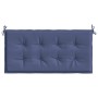 Cojín para banco de jardín tela Oxford azul marino 100x50x4 cm en Decoración | Comprar online en Foru.es