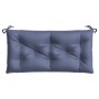Cojín para banco de jardín tela Oxford azul marino 100x50x7 cm en Decoración | Comprar online en Foru.es