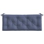 Cojín para banco de jardín tela Oxford azul marino 120x50x7 cm en Decoración | Comprar online en Foru.es