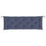 Cojín para banco de jardín tela Oxford azul marino 150x50x7 cm en Decoración | Comprar online en Foru.es