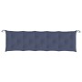 Cojín para banco de jardín tela Oxford azul marino 180x50x7 cm en Decoración | Comprar online en Foru.es