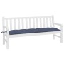 Cojín para banco de jardín tela Oxford azul marino 180x50x7 cm en Decoración | Comprar online en Foru.es