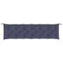 Cojín para banco de jardín tela Oxford azul marino 200x50x7 cm en Decoración | Comprar online en Foru.es