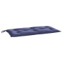 Cojines banco jardín 2 uds tela Oxford azul marino 100x50x7 cm en Decoración | Comprar online en Foru.es