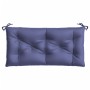 Cojines banco jardín 2 uds tela Oxford azul marino 100x50x7 cm en Decoración | Comprar online en Foru.es