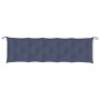 Cojines banco jardín 2 uds tela Oxford azul marino 180x50x7 cm en Decoración | Comprar online en Foru.es