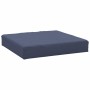 Cojín de muebles de palets tela Oxford azul marino 60x60x9,5 cm en Decoración | Comprar online en Foru.es