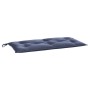 Cojín para banco de jardín tela Oxford azul marino 110x50x7 cm en Decoración | Comprar online en Foru.es