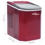 Máquina para hacer cubitos de hielo rojo 1,4 L 15 kg / 24 h de vidaXL, Máquinas de hielo - Ref: Foro24-51099, Precio: 181,21 ...