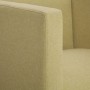 Sillón en forma de cubo de tela verde de vidaXL, Sillones - Ref: Foro24-282148, Precio: 138,34 €, Descuento: %