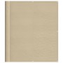 Pantalla de balcón 100% poliéster Oxford beige 120x1000 cm en Sombrillas | Comprar online en Foru.es