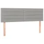 Box spring bed with light gray fabric mattress 140x190 cm by vidaXL, Beds and slatted bases - Ref: Foro24-3140129, Price: 453...