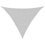 Toldo de vela poliéster oxford 100% gris claro 3,5x3,5x4,9 m en Sombrillas | Comprar online en Foru.es