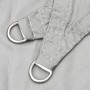 Toldo de vela poliéster oxford 100% gris claro 4x5x6,4 m en Sombrillas | Comprar online en Foru.es