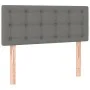 Boxspringbett mit dunkelgrauer Stoffmatratze 100x200 cm von vidaXL, Betten und Lattenroste - Ref: Foro24-3140354, Preis: 313,...