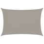 Toldo de vela rectangular HDPE gris claro 160 g/m² 3x5 m en Sombrillas | Comprar online en Foru.es