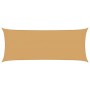Toldo de vela rectangular HDPE arena 160 g/m² 2x4,5 m en Sombrillas | Comprar online en Foru.es