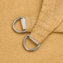Toldo de vela rectangular HDPE arena 160 g/m² 2x4,5 m en Sombrillas | Comprar online en Foru.es