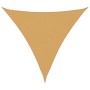 Toldo de vela triangular HDPE arena 160 g/m² 3,6x3,6x3,6 m en Sombrillas | Comprar online en Foru.es