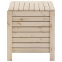 Caja de almacenaje con tapa RANA madera maciza pino 80x49x54 cm en Baúles de almacenamiento | Comprar online en Foru.es
