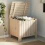 Caja de almacenaje con tapa RANA madera maciza pino 60x49x54 cm en Baúles de almacenamiento | Comprar online en Foru.es