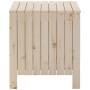 Caja de almacenaje con tapa RANA madera maciza pino 80x49x54 cm en Baúles de almacenamiento | Comprar online en Foru.es