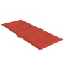 Cojines silla respaldo alto 6 uds tela rojo melange 120x50x4 cm en Decoración | Comprar online en Foru.es