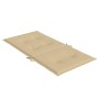 Cojines silla respaldo bajo 6 ud tela beige melange 100x50x4 cm en Decoración | Comprar online en Foru.es