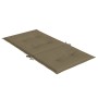 Cojines silla respaldo bajo 4 ud tela taupe melange 100x50x4 cm en Decoración | Comprar online en Foru.es