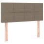 Cama box spring con colchón tela gris taupe 120x200 cm de vidaXL, Camas y somieres - Ref: Foro24-3140605, Precio: 365,81 €, D...