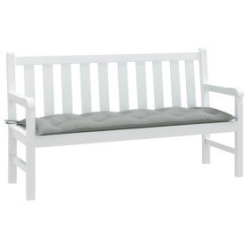 Cojín para banco de jardín tela gris claro melange 150x50x7 cm en Decoración | Comprar online en Foru.es