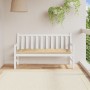Cojín para banco de jardín tela beige melange 150x50x7 cm en Decoración | Comprar online en Foru.es