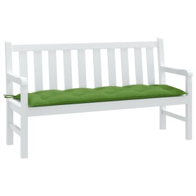 Cojín para banco de jardín tela verde melange 150x50x7 cm en Decoración | Comprar online en Foru.es