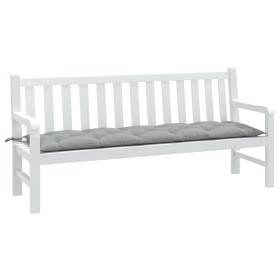 Cojín para banco de jardín tela gris claro melange 180x50x7 cm en Decoración | Comprar online en Foru.es